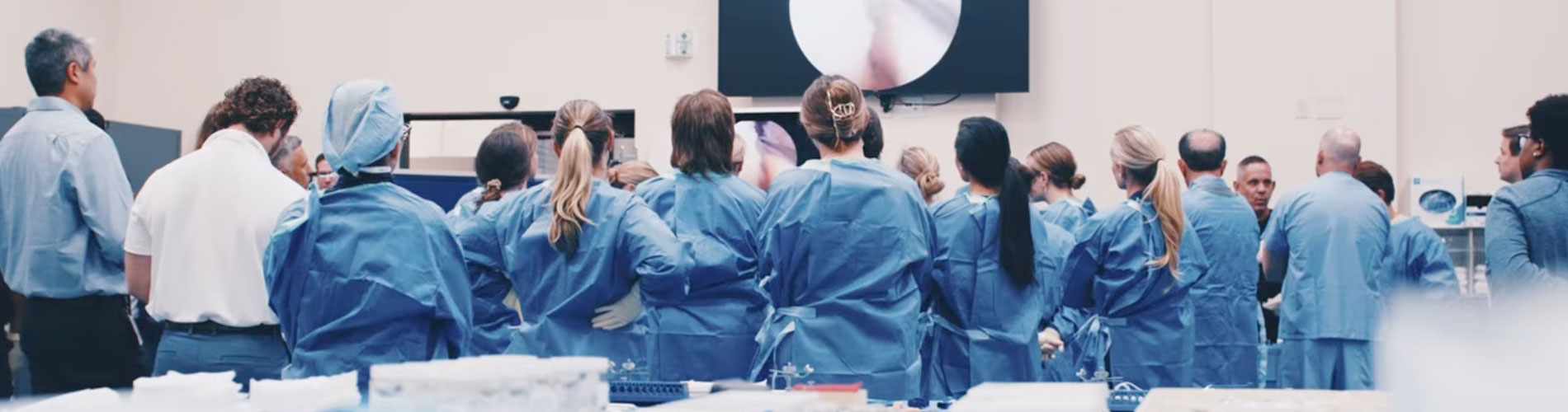 Master class full of doctors