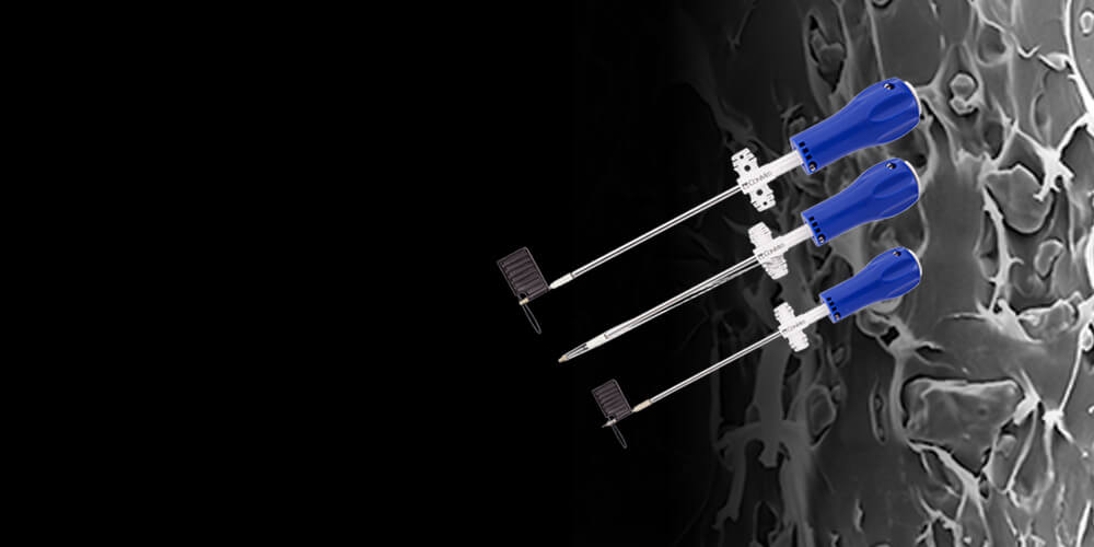 Argo Knotless Product family in front of GENESYS Material