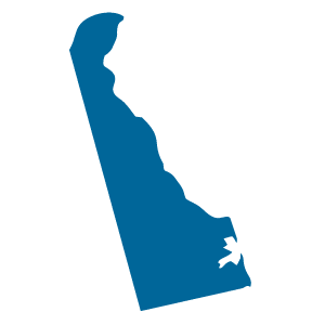 Delaware shaped image
