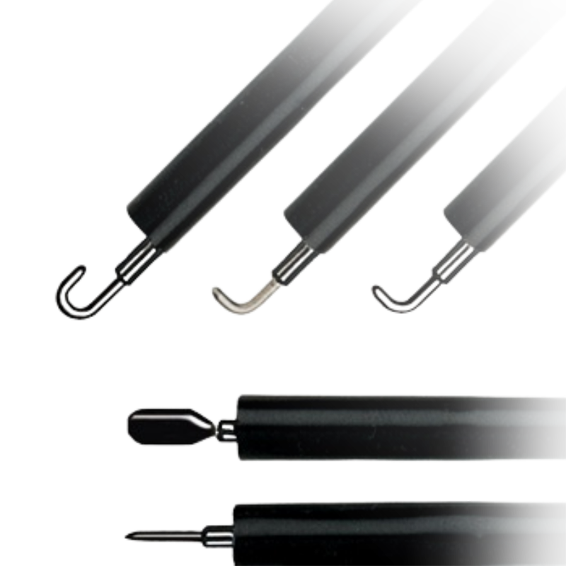 Laparoscopic Electrodes with Ultra Non-Stick Coating Suction/Irrigation